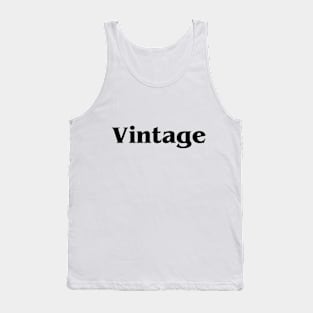 Vintage Tank Top